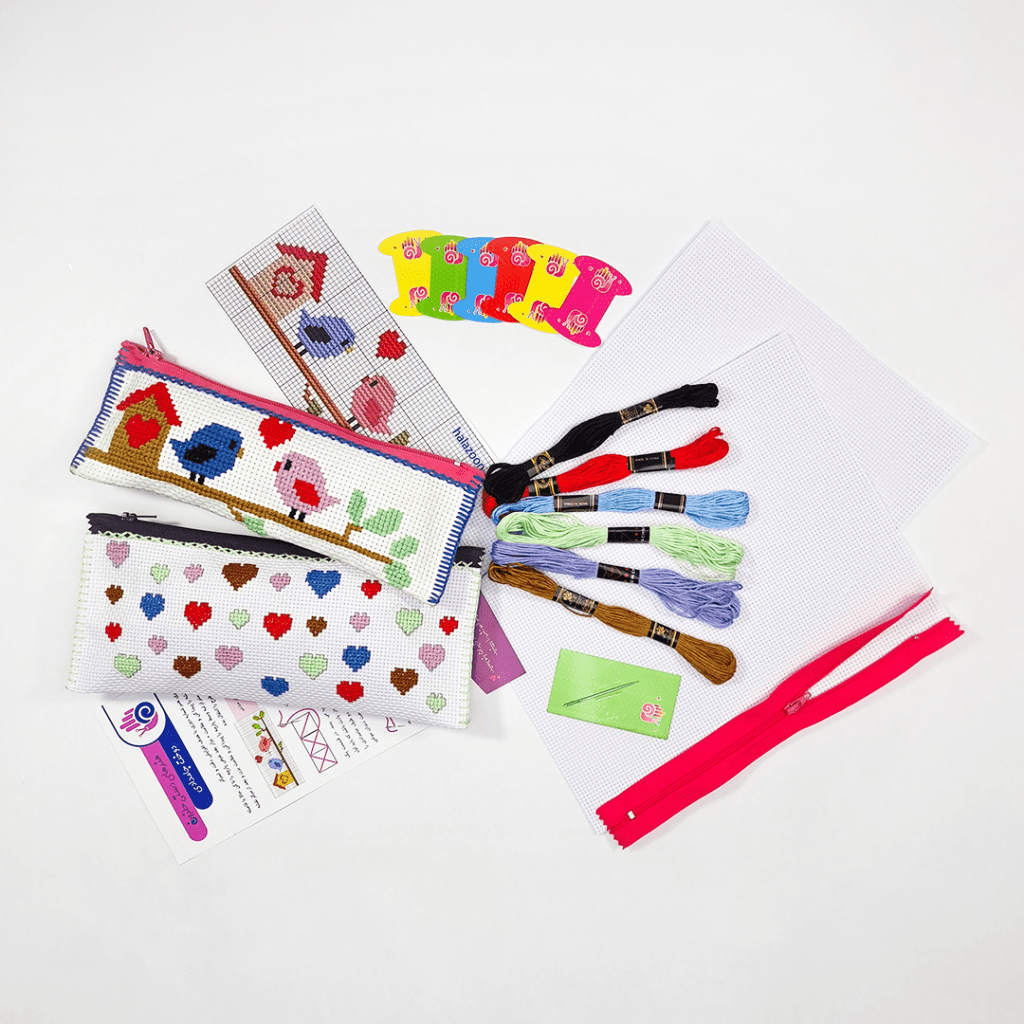 آموزش دوخت جامدادی